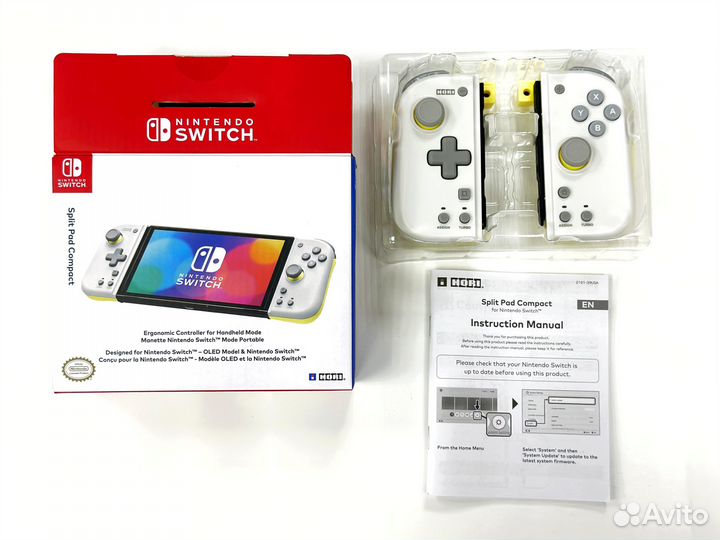 Hori Nintendo Split Pad Compact (Switch) Б\У светл
