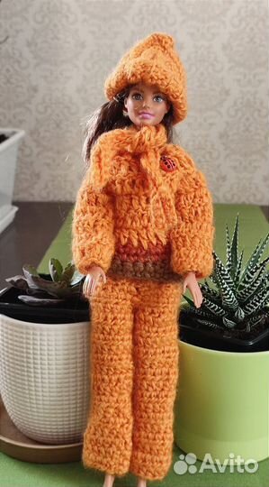 Одежда для Барби вязаная