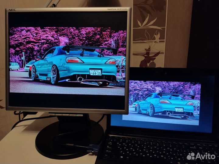 Монитор NEC MultiSync lcd195vxm+