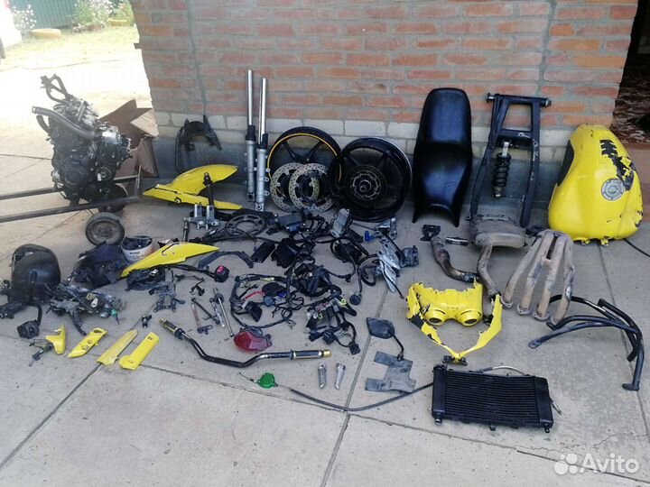 Yamaha Fz6 Разбор Запчасти