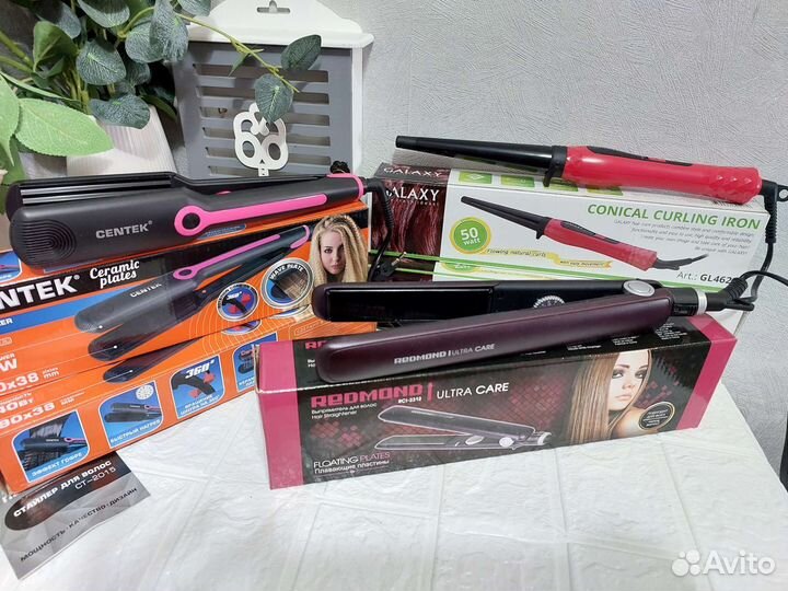 Выпрямитель утюжок для волос Redmond гофре