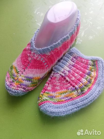 Следочки ручной вязки