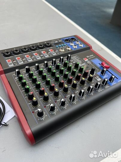 Микшерный пульт на 8 каналов FX + USB + MP3