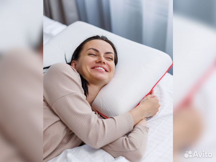 Ортопедическая подушка для сна 60х40х13 см