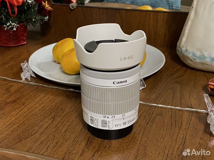 Фотоаппарат Canon 100d (Белый)