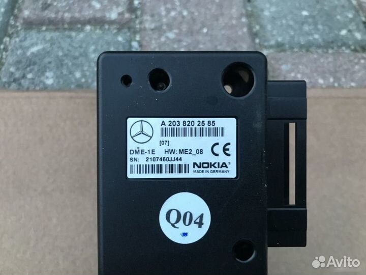 Блок управления телефоном Mercedes E W210
