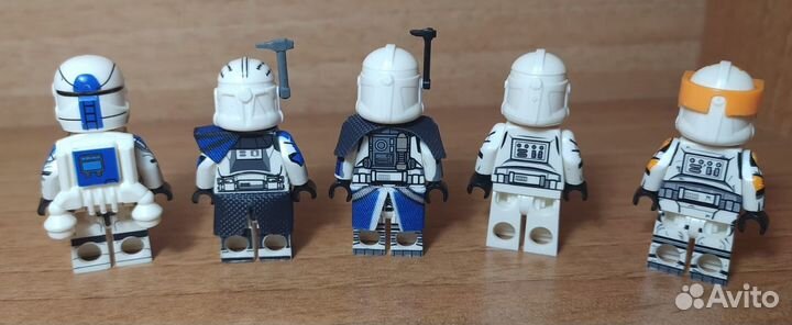 Минифигурки клонов Lego Star Wars (Аналог)