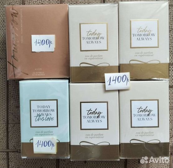 Парфюмерная вода today и tomorrow 50 мл
