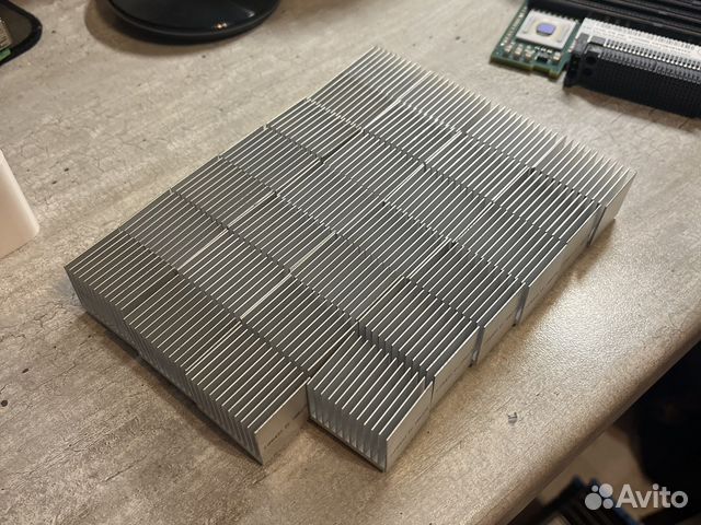 Алюминиевые радиаторы для чипов купить в Москве | Электроника | Авито