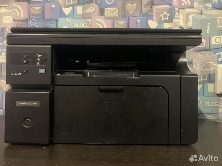 Принтер HP laserjet m1132 mfp ч/б