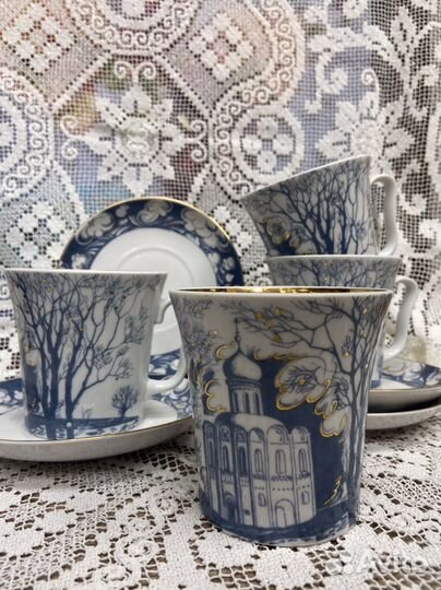 Чашка с блюдцем лфз