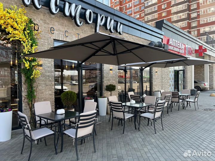 Уличный зонт для кафе бу