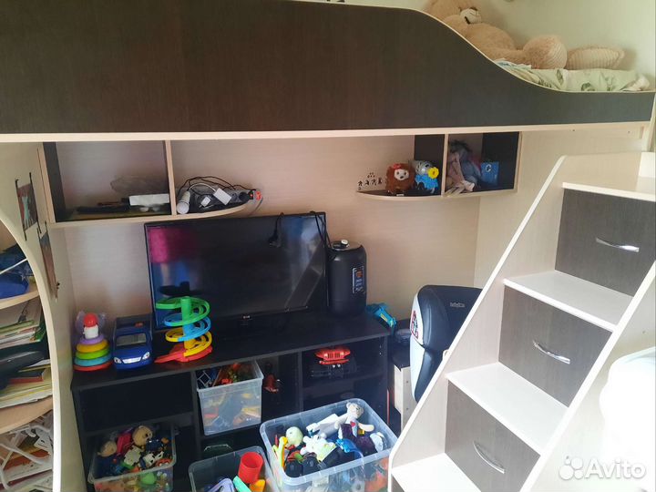 Детская кровать чердак