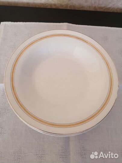 Тарелки зик конаково СССР глубокие 24 см