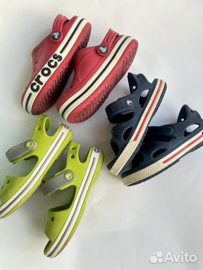 Crocs кроксы сандалии с10 с11