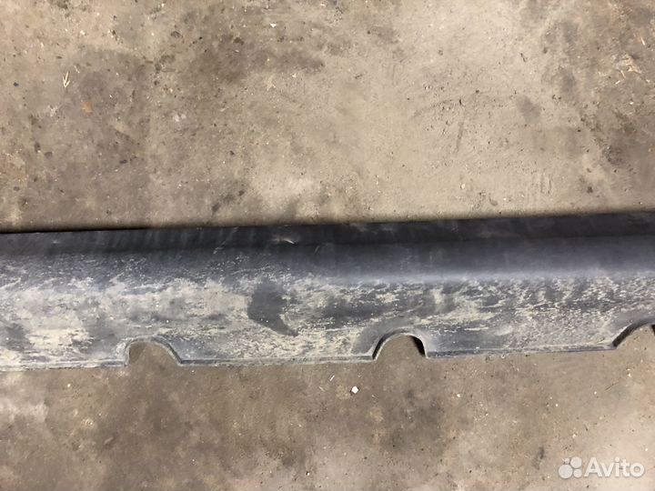 Левый пластиковый порог киа рио 4 икс лайн