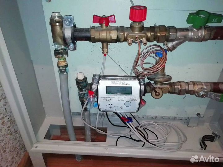 Поверка и Первичная установка счетчиков воды/тепла