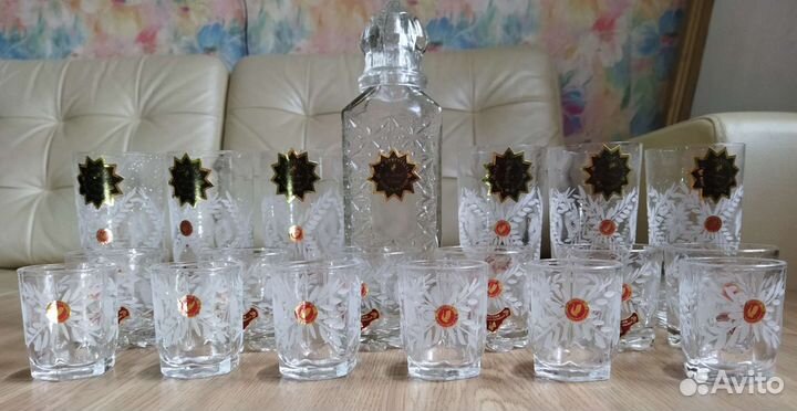 Подарочный набор хрусталь стекло