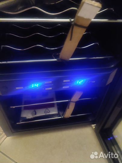 Новый 2 зоны винный шкаф climadiff duovino франция