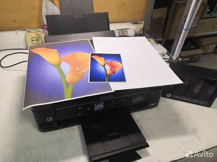 Струйный цветной принтер с снпч Epson XP-342