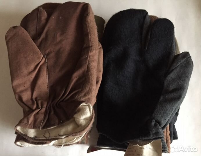 Рукавицы армейские трёхпалые