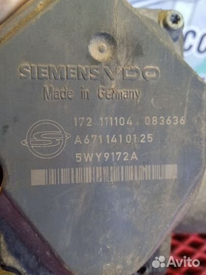 Заслонка дроссельная Ssang Yong Actyon II