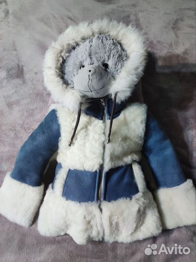 Натуральная дубленка на 2 года