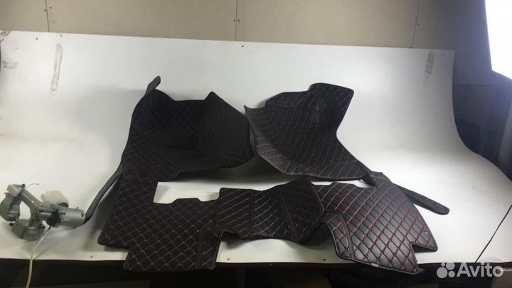 3D Коврики Toyota Land Cruiser 200 из Экокожи