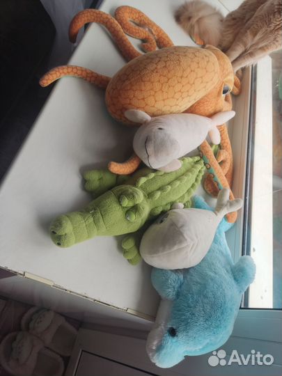Отдам бесплатно игрушки мягкие