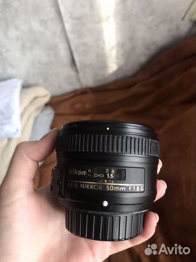 Объектив nikon 50mm f 1.8g af s nikkor
