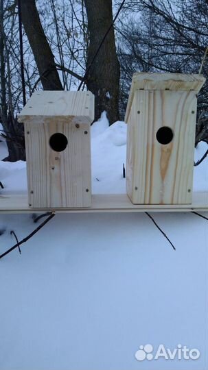 Скворечники и кормушки для птиц