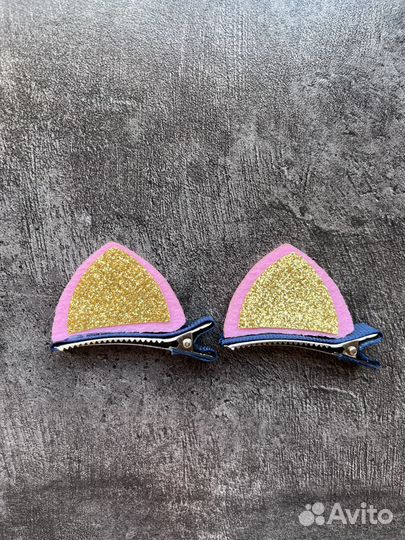 Заколки-ушки новые