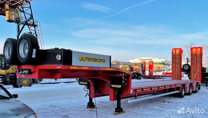 Полуприцеп трал (тяжеловоз) Juterborg 985234, 2023