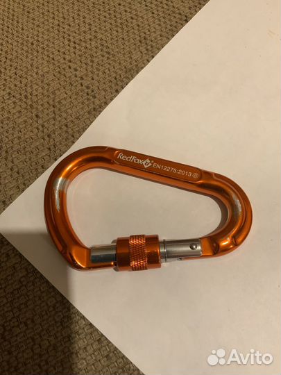 Карабин алюминиевый с кейлоком RedFox