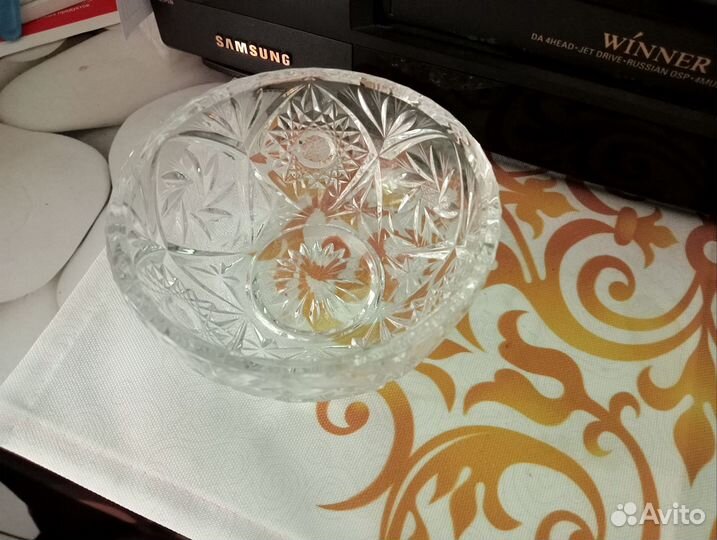 Хрустальная посуда СССР