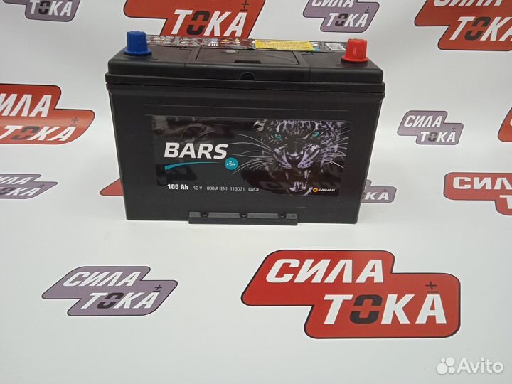 Аккумулятор Bars Asia 100