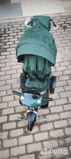 Велосипед коляска Luxury трехколесный с ручкой