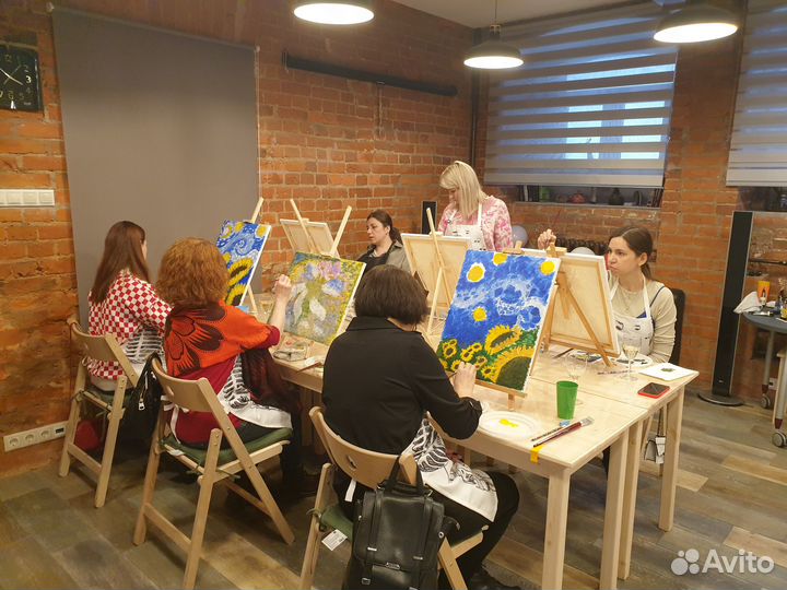 Арт-вечеринка, арт-девичник, арт-день рождения, ар