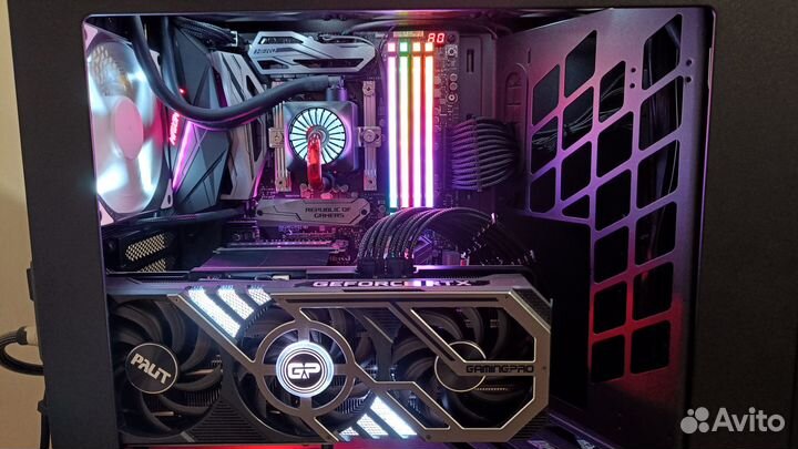 Игровой пк i7-8700k + Asus Z370 + DDR4 32gb