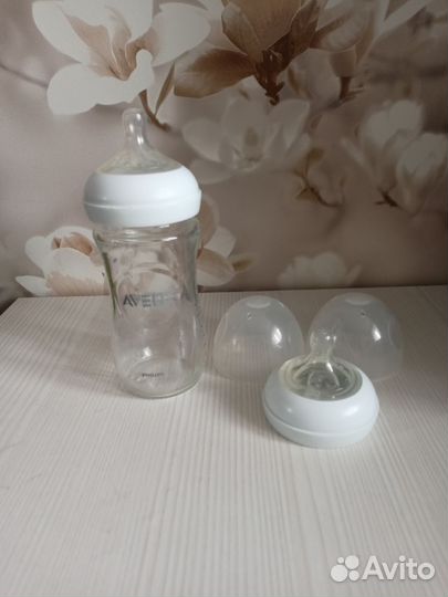 Бутылочка avent стекло 240 мл