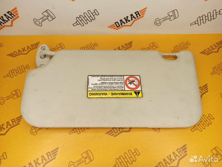 Козырек солнцезащитный правый Ford Focus CB8 pnda