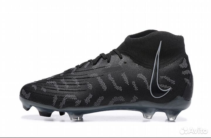 Футбольные бутсы nike phantom luna цвет черный