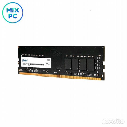 Модуль памяти DDR4 8GB 3200MHz Netac Basic ntbsd4P