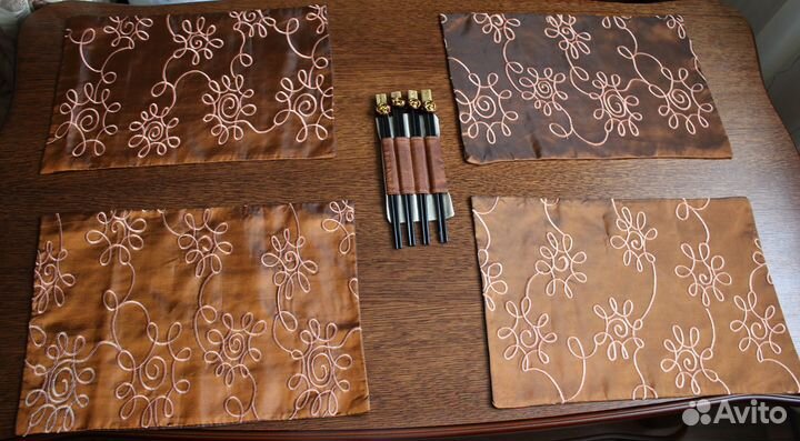 Салфетки сервировочные с палочками