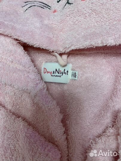 Халат махровый для девочки