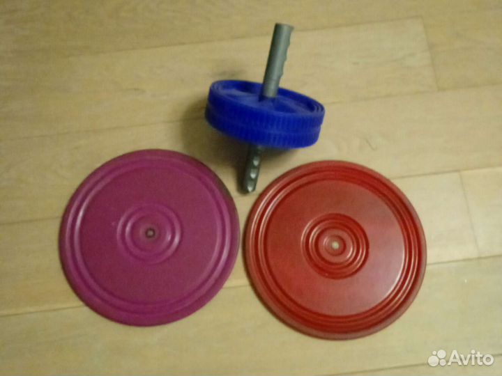 Тренажёр топпер Ролик для пресса диск