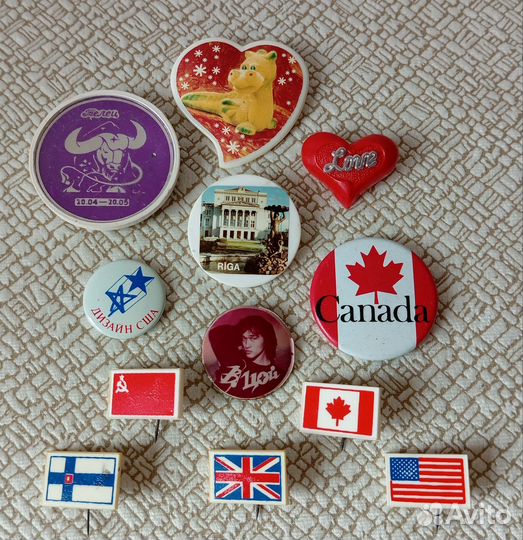 Значок СССР В.Цой