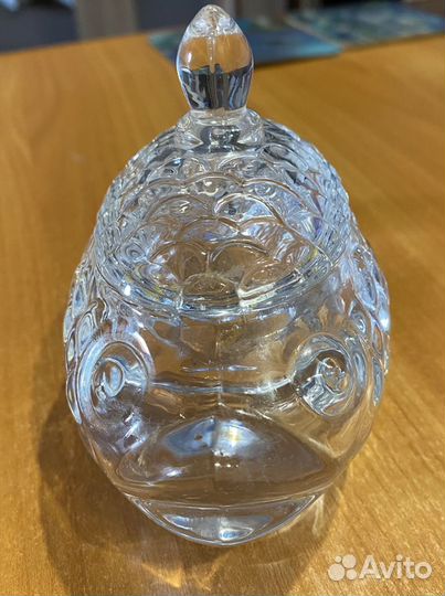 Икорница стеклянная