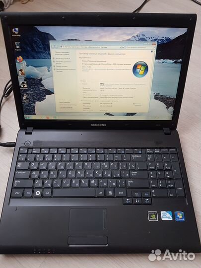 Ноутбук samsung R 519