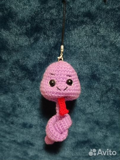 Вязаные брелки